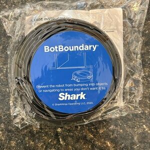 New in package. Bot Boundary for a Shark Robot vacuum.